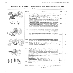 Holder Datenbuch aller Einachs- und Vierradschlepper