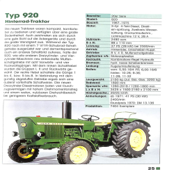 John Deere Typenkompass seit 1960