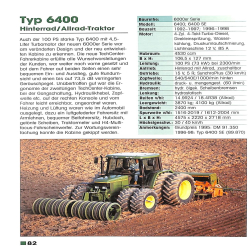 John Deere Typenkompass seit 1960