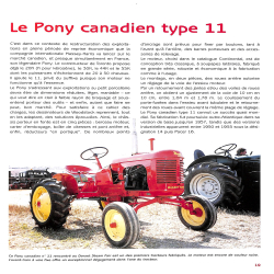 Tracteurs Pony : 1947-1961