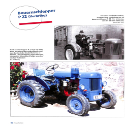 Primus Traktoren - Eine Chronik