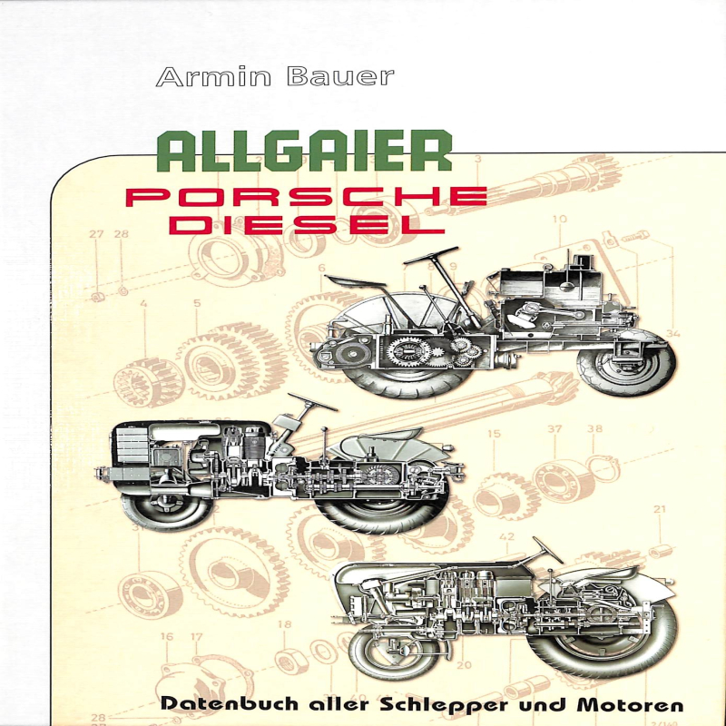 Allgaier-Porsche Diesel, Datenbuch