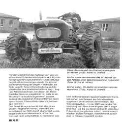 DDR-Traktoren und Landmaschinen - 1945-1990