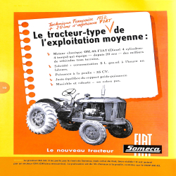 Tracteurs agricoles Someca - une histoire en prospectus