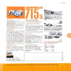 Tracteurs agricoles Someca - une histoire en prospectus
