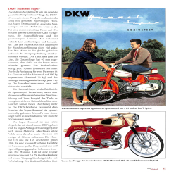 Die Mopeds der Wirtschaftswunderzeit