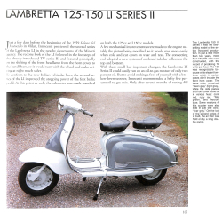 Lambretta, the definitive history