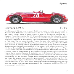 FERRARI ALL THE CARS A COMPLETE GUIDE From 1947 to the present
