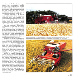 Mahdrescher in Deutschland 1931 bis heute 2