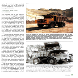 Muldenkipper, Geschichte Technik Einsatze