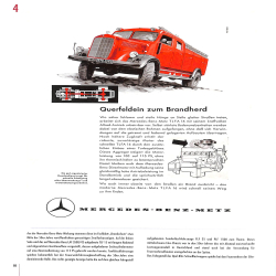 Deutsche Feuerwehr Fahrzeuge in Historischen Prospekten