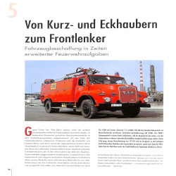 Deutsche Feuerwehr Fahrzeuge in Historischen Prospekten