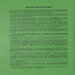 Betriebsanleitung zum Allgaier Dieselschlepper A22/A24, gebruiksaanwijzing , handleiding 