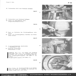Reparaturhandbuch Porsche-Diesel, reparatie handboek 
