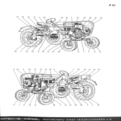 Reparaturhandbuch Porsche-Diesel, reparatie handboek 