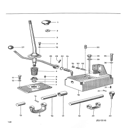 Ersatzteilliste Porsche-Diesel Standard T217, onderdelenlijst