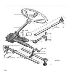 Ersatzteilliste Porsche-Diesel Standard T217, onderdelenlijst