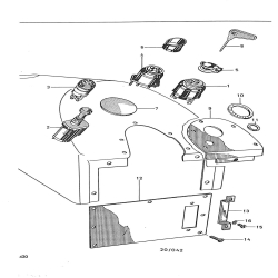 Ersatzteilliste Porsche-Diesel Standard T217, onderdelenlijst