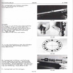 Werkstatthandbuch für Deutz-Dieselschlepper D9006, werkplaats handboek