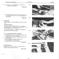 Werkstatthandbuch für Deutz-Dieselschlepper D8005, werkplaats handboek 