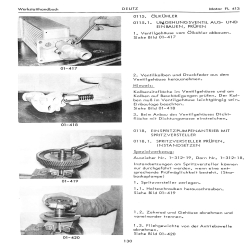 Werkstatthandbuch Deutz FL413 , werkplaats handboek