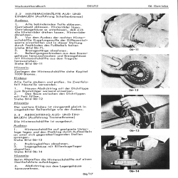 Werkstatthandbuch Getriebe Deutz D2506-D5506-D5206,D6206, werkplaats handboek