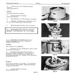 Werkstatthandbuch Getriebe Deutz D2506-D5506-D5206,D6206, werkplaats handboek