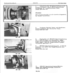 Werkstatthandbuch Getriebe Deutz D2506-D5506-D5206,D6206, werkplaats handboek