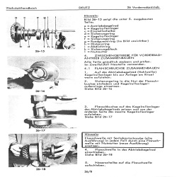 Werkstatthandbuch Getriebe Deutz D2506-D5506-D5206,D6206, werkplaats handboek