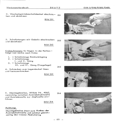 Deutz Werkstatthandbuch für Deutz-Radschlepper, werkplaats handboek