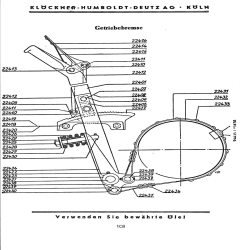 Bedienungsanleitung und Ersatzteilliste für Deutz-Bauernschlepper, gebruiksaanwijzing en onderdelen lijst 
