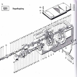 Ersatzteilliste Deutz D25.2 D30 D30S, onderdelen lijst 