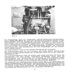 Bedienungsanleitung Deutz-Dieselschlepper D2505, gebruiksaanwijzing