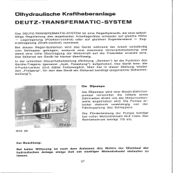 Bedienungsanleitung Deutz-Dieselschlepper D2505, gebruiksaanwijzing