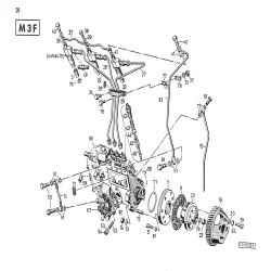 Ersatzteilliste Deutz-Dieselschlepper D4505, onderdelen lijst