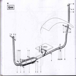 Ersatzteilliste Deutz-Dieselschlepper D5005, onderdelen lijst