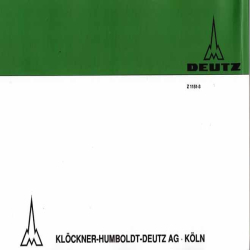 Ersatzteilliste Deutz-Dieselschlepper D5505, onderdelen lijst