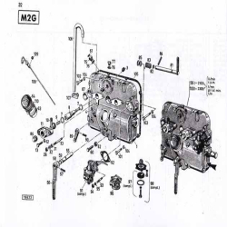 Ersatzteilliste Deutz D2506, onderdelen lijst