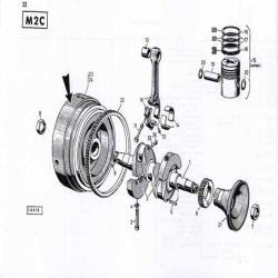 Ersatzteilliste Deutz D2506, onderdelen lijst