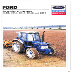 Ford Traktoren Serie 10 bis New Holland 1981-1995