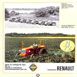 Renault tracteurs D22- 1955 -1968