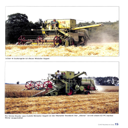 Claas Maschinen im Einsatz