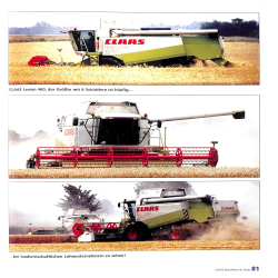 Claas Maschinen im Einsatz