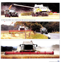 Claas Maschinen im Einsatz
