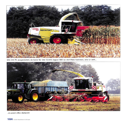 Claas Maschinen im Einsatz