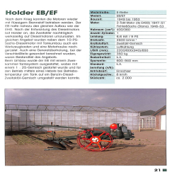 Typenkompass Holder Einachsschlepper und Traktoren seit 1930