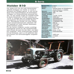 Typenkompass Holder Einachsschlepper und Traktoren seit 1930