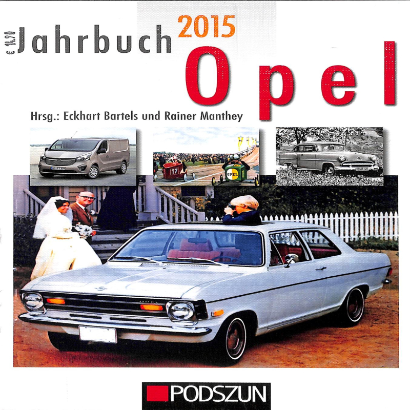 Opel Jahrbuch 2015  / Opel jaarboek 2015