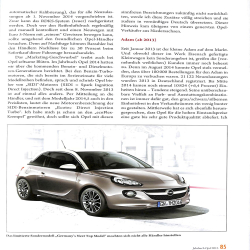 Opel Jahrbuch 2015  / Opel jaarboek 2015