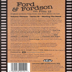 Ford & Fordson On Film Vol. 13 - Series 10 - Meeting The Need